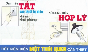 Một số biện pháp tiết kiệm điện, sử dụng điện an toàn và hiệu quả trong sinh hoạt gia đình